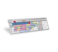 Logickeyboard LKB-PPROCC-CWMU-UK keyboard USB QWERTY English White