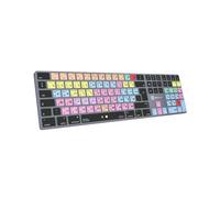 LOGICKEYBOARD 'Titan' Wireless Backlit designed for composing in Avid Pro Tools on Mac • p/n LKB-PT-TM-UK
