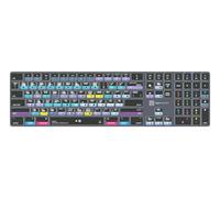 Logickeyboard LKB-RESB-TM・Full Size (100%)・Wired & Wireless・Bluetooth・QWERTY・Grey・Titanium (LKB-RESB-TM-FR)