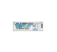 Logickeyboard LKB-RESC-CWMU-UK keyboard Office USB QWERTY English Silver
