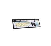 Logickeyboard Nero keyboard Home/Office USB QWERTY English Black White