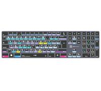LOGICKEYBOARD Wireless Backlit 'Titan' designed for editing in Blackmagic's DaVinci Resolve on Windows • p/n LKB-RESB-TPC-UK