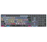 LOGICKEYBOARD Wireless Backlit 'Titan' designed for use with Avid Media Composer on Windows • 'Extended Pro' Layout • p/n LKB-MCOMP-TPC-UK