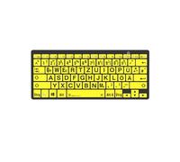 LogicKeyboard XL-Print Black on Yellow DE (PC/BT)
