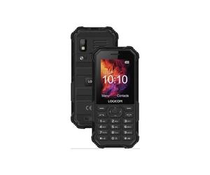 Logicom - Mobile 4G Shockproof Dual Sim The XTREM 40, 2.4'' screen, 48MB memory, 2100 mAh battery, up to 7 days standby time, with Torch function - Black