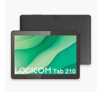Logicom -Tab 210-15-10.1-inch Android Tablet - HD IPS - 4GB RAM - 64GB + 512GB - WiFi 6 - Octa-Core - USB C - 5MP and 2MP Cameras - 5000mAh Battery