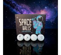 Logie Joe's Space Balls Pro Series Golf Balls | 3-Piece Surlyn Golf Balls | 12-Pack