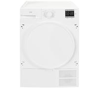 Logik LIHP7W26 Integrated 7 kg Heat Pump Tumble Dryer - White, White
