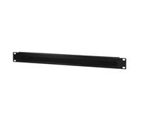 LogiLight 48.3 cm (19") Cable Grommets 1HE with Brush Inserts Black