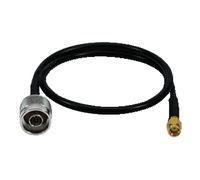 LogiLink 0.5m RP-SMA/N signal cable Black
