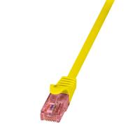 LogiLink 10m Cat.6 U/UTP networking cable Yellow Cat6 U/UTP (UTP)