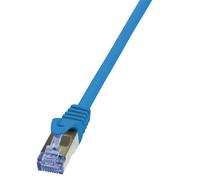 LogiLink 10m Cat.6A 10G S/FTP networking cable Blue Cat6a S/FTP (S-STP