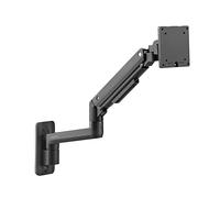 Logilink 17-49" Wall Mount Gas Lift Monitor Bracket for Flat & Curved Monitors Aluminum