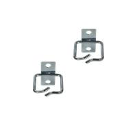 LogiLink 19" Cable management ring 40 x 40 mm, steel, 2 pcs.