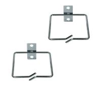 LogiLink 19" Cable management ring 80 x 80 mm. steel. 2 pcs.