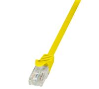 LogiLink 1m Cat.5e U/UTP networking cable Yellow Cat5e U/UTP (UTP)
