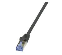 LogiLink 1m Cat7 S/FTP networking cable Black S/FTP (S-STP)