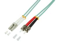 LogiLink 1m LC-ST InfiniBand/fibre optic cable Blue