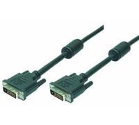 LogiLink 2m DVI-D DVI cable Black