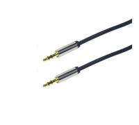 LogiLink 3.5mm - 3.5mm 1m audio cable Blue