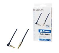LogiLink CA11300 3.5 mm Stereo Male Audio Cable, 3 Meter Length, 3 Meter Length