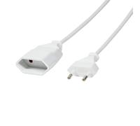 LogiLink 3m. 2xCEE 7/16 White CEE7/16