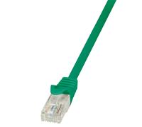 LogiLink 3m Cat.5e U/UTP networking cable Green Cat5e U/UTP (UTP)