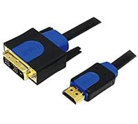 LogiLink 3m HDMI to DVI Cable - Black