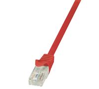 LogiLink 5m Cat.6 U/UTP networking cable Red Cat6 U/UTP (UTP)