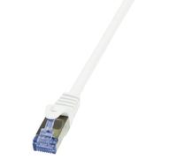 LogiLink 5m Cat.6A 10G S/FTP networking cable White Cat6a S/FTP (S-STP