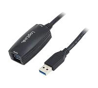LogiLink 5m USB 3.0 Repeater Cable - Black