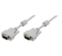 LogiLink 5m. VGA/VGA. M/M VGA cable VGA (D-Sub) Grey