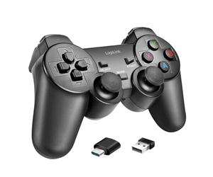 Logilink AA0187 2.4GHz Wireless Gaming Controller for Windows PC, Android Devices, TV Boxes, PS3