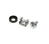 LogiLink AC0111 mounting kit Black. Silver Plastic. Zinc steel