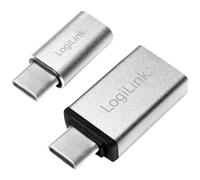 LogiLink AU0040 USB 3.2 Adapter USB-C to USB 2.0 Micro B and USB 3...