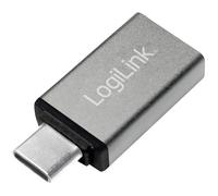 LogiLink AU0042 cable gender changer USB 3.1 type-C USB 3.0 Silver