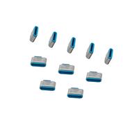 LogiLink AU0053 port blocker USB Type-C Blue 10 pc(s)