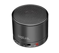 Logilink Bluetooth 5.3 Speaker with Built-in Microphone, FM Radio and MicroSD Card Reader - Black