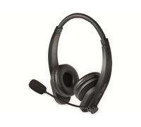 Logilink Bluetooth Stereo Headphones Headset with Microphone, Black Standard
