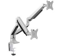 LogiLink BP0043 Monitor desk mount Silver 2x adjustable 13"-32" di...