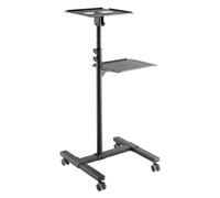 LogiLink BP0069 Adjustable Projector Laptop Cart Black