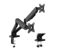 LogiLink Dual Monitor mount. 17"-32". steel. spring-assisted