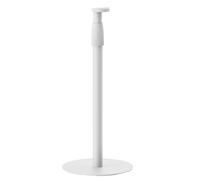 LogiLink BP0208W Speaker Stand for SONOS ERA 100 & 300, Height: 682-1068 mm, Max 5 kg, White