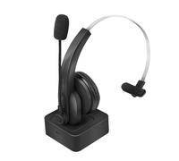 Logilink BT0059 Wireless Bluetooth Mono Headset with Charging Station, Microphone