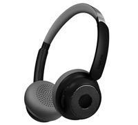 LogiLink BT0072 - BT 6.0 AuraSolo Headset with Additional 3.5 mm Aux, Multifunction Control, 20 Hours Battery Life, Colour: Black