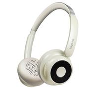 LogiLink BT0072S - BT 6.0 AuraSolo Headset with Additional 3.5 mm Aux, Multifunction Control, 20 Hours Battery Life, Colour: Brown