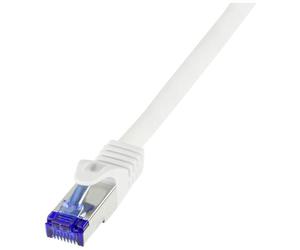 LogiLink C6A013S Network Cable CAT 6A S/FTP Black 0.25 m RJ45 Wired