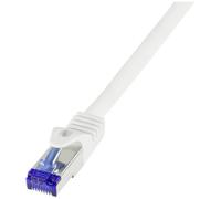LogiLink C6A081S Network Cable RJ45 CAT 6A S/FTP White 7.50 m