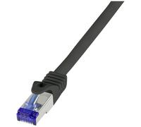Logilink C6A143S RJ45 Cat 6a S/FTP 50m Black