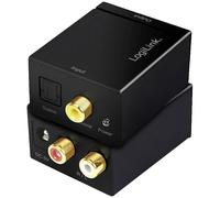LogiLink CA0100 Adapter Toslink/RCA Black Audio Adapters/Couplers/...